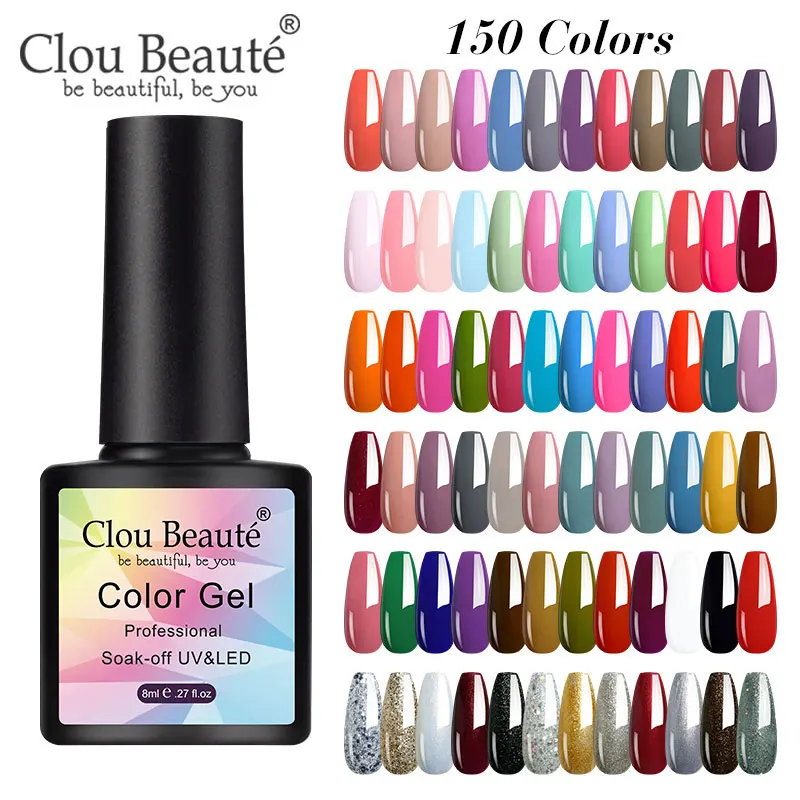 Clou miles-Verhéritage à Ongles Hybride Coloré, Gel UV LED Semi-Continu, Manucure pour Professionnels, 8ml, N64.Supplies