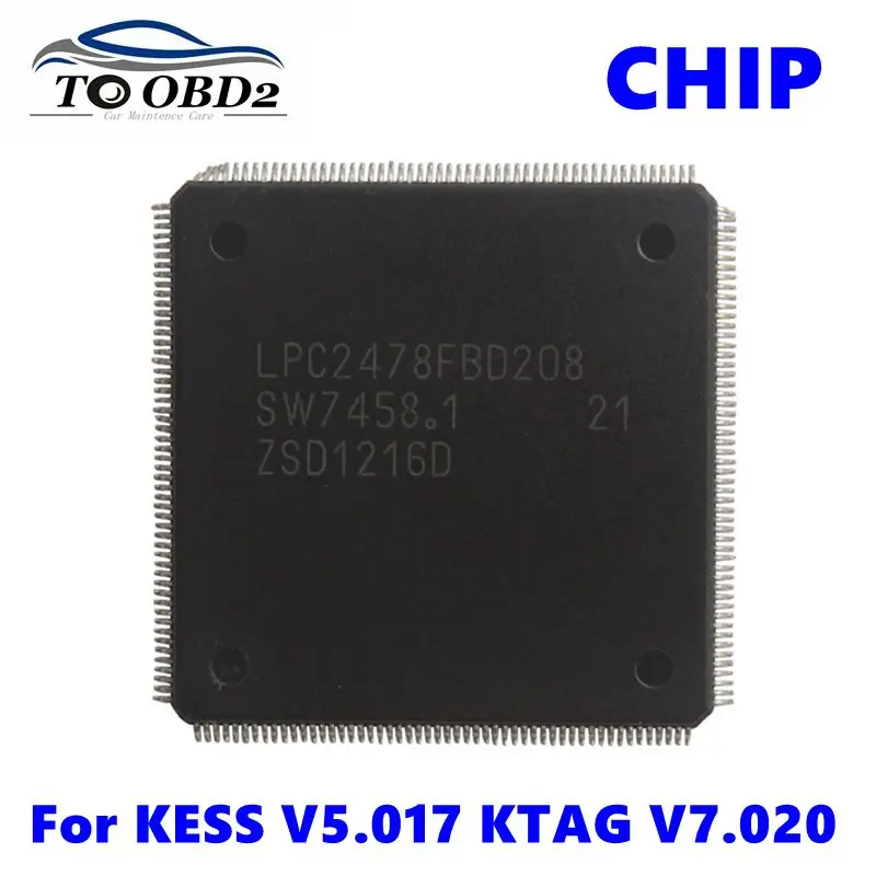 

Chip for V2.53 KESS V5.017 KTAG V7.020 V2.25 CPU Repair Chip Refresh Tokens for V2 7.020 5.017 ECU Programmer Tool