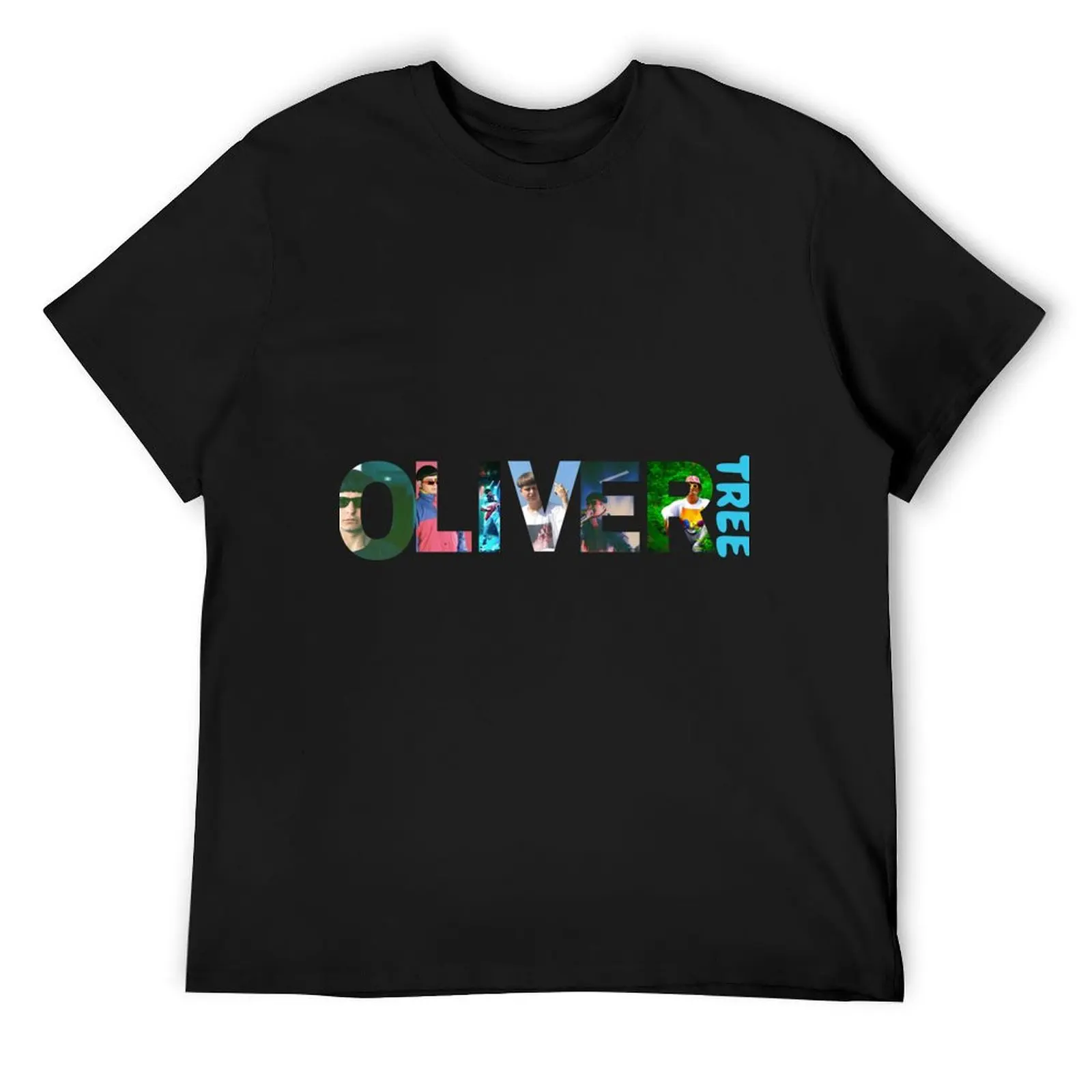 oliver tree t shirt T-Shirt anime figures man t shirt anime man clothes black t-shirts for men