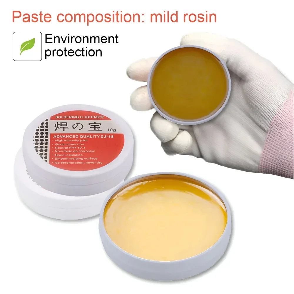 Soldering Paste Mild Rosin Environmental Soldering Paste Flux PCB IC Parts Welding Soldering Gel Tool for Metalworking