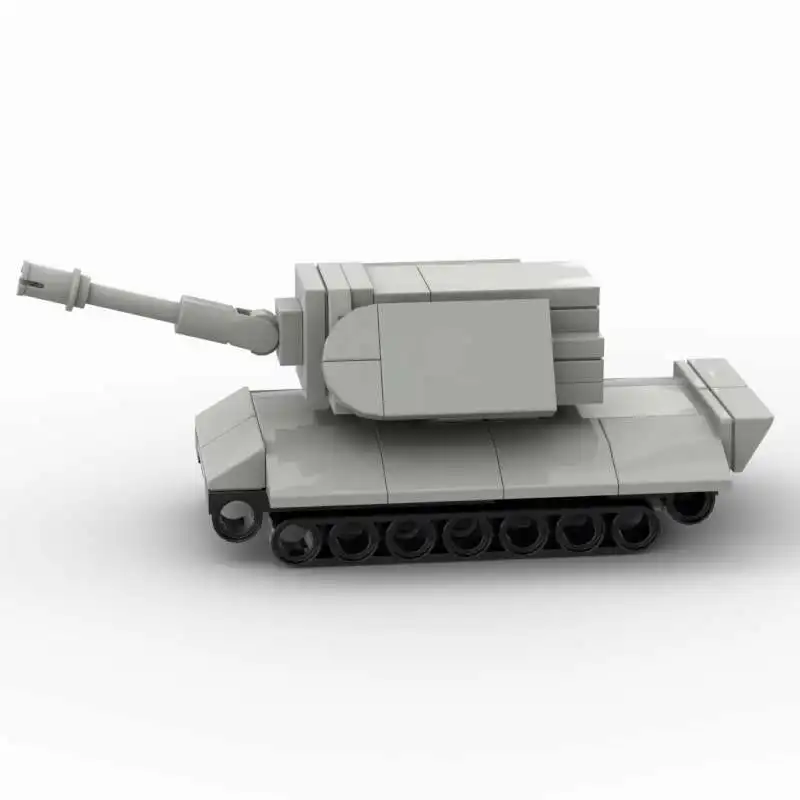 

MOC Building Block E100 German Super Heavy Tank Rotatable Combat Children's Puzzle Assembly Toy Ornament Anime Custom Bricks