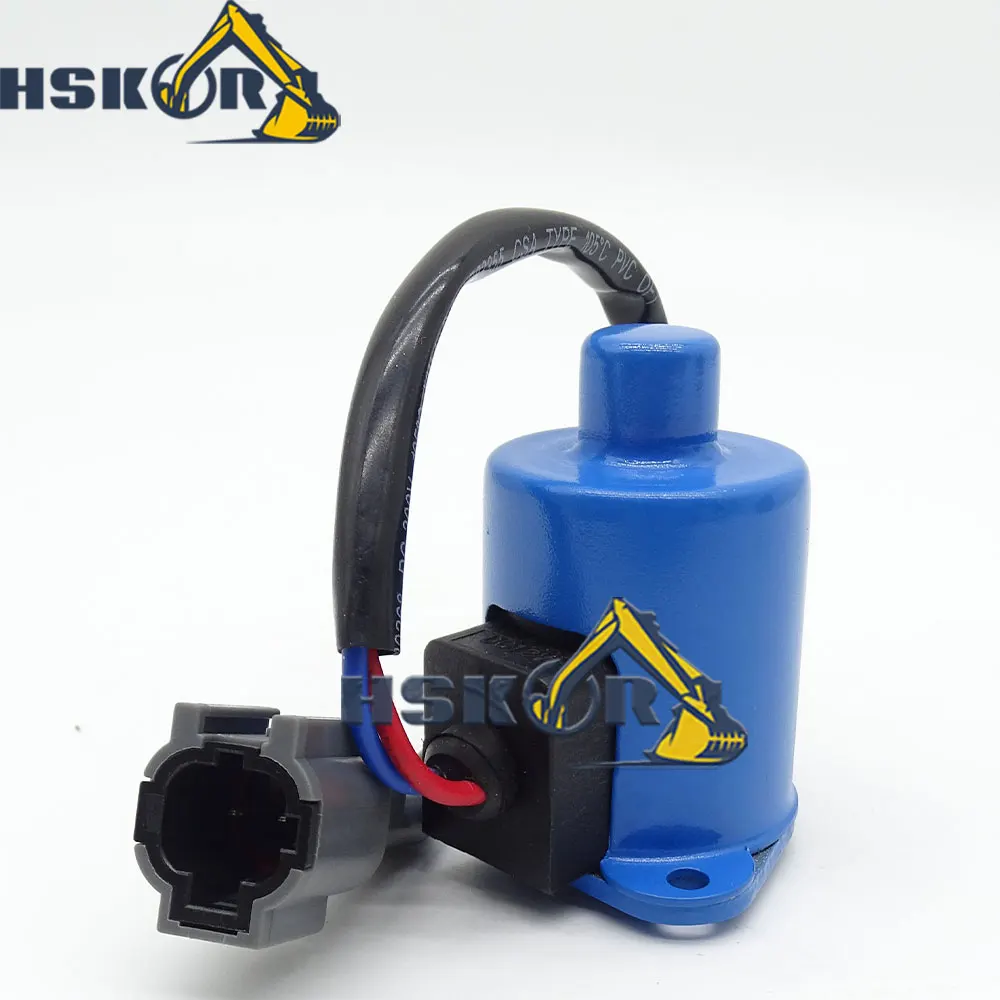 

Стоп-электромагнитный клапан 24В UC 1100536972 Электромагнитный клапан пламени для экскаватора Komatsu PC27MR-1 PC30MR-1 PC30UU-3 PC30 PC40