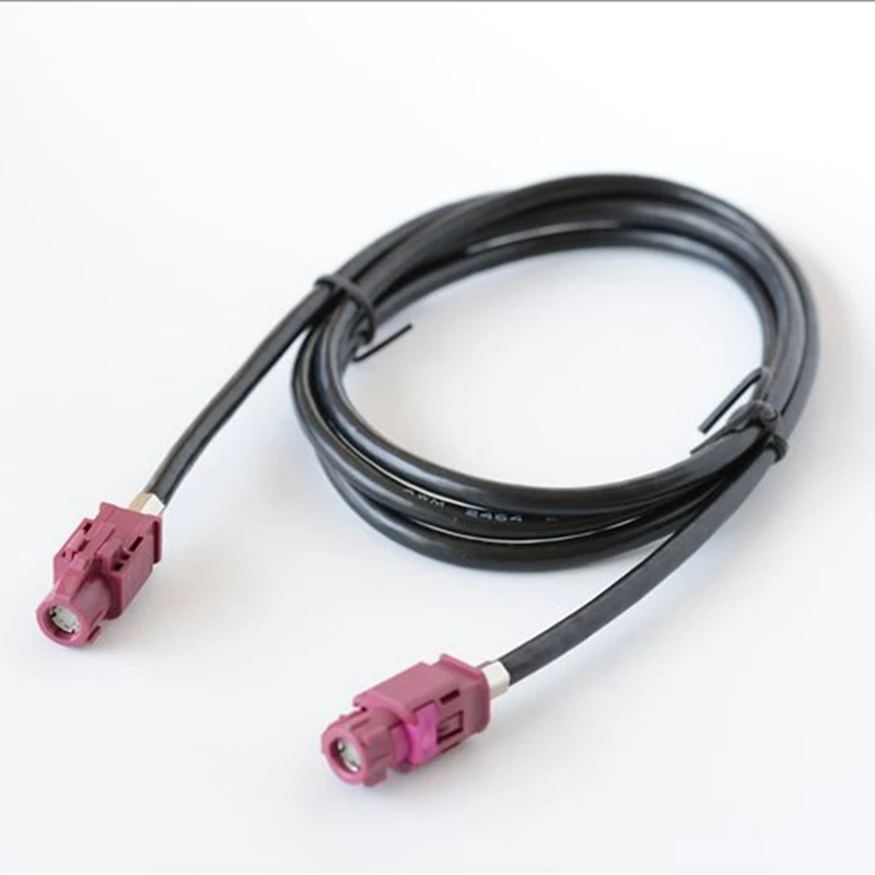 For BMW- M5 3 5 7 Series X1 X3 X5 RGB Video Camera Reversing Image LVDS Wiring Harness 4Pin Video Cable