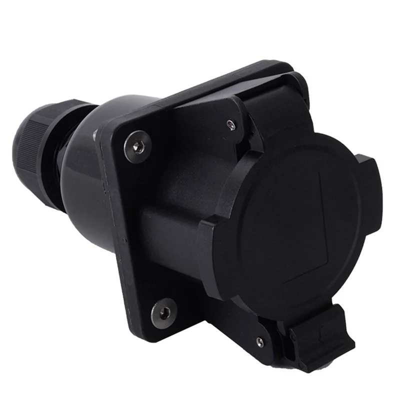 2X Type 1 Female Charging Plug ,16A 32A 40A 60A 250V AC ,Sae J1772 EV Charger Vehicle End Socket Outlet