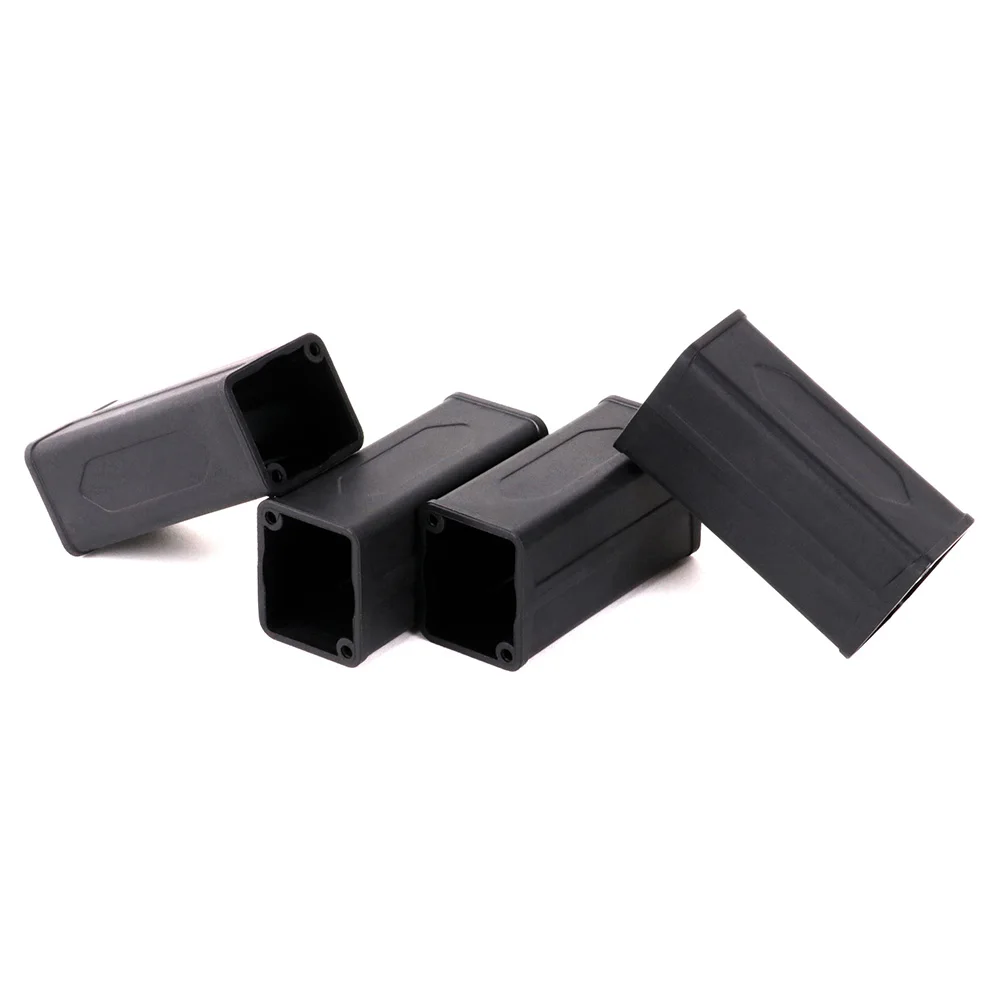 10pcs/lot AC Power Device Coupler Case Plastic Housing Shell for Power Connector XLR 6.35mm Extender DIY Casing with Screws