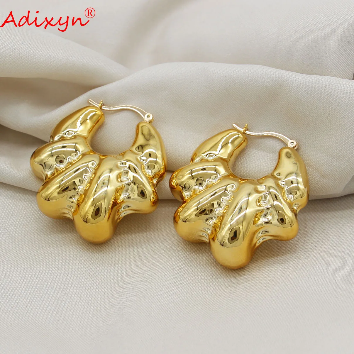 

Adixyn Luxury Earrings Classic Design Gold Color Plated for Ladies Christmas Gifts N04247