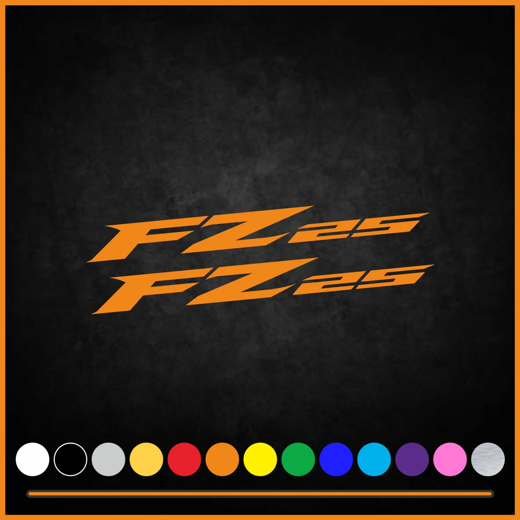 لياماها FZ25 FZ-25 دراجة نارية هدية الجسم ملصق الجسم الديكور خزان الوقود محرك شعار هدية خوذة الزجاج الأمامي ملصق