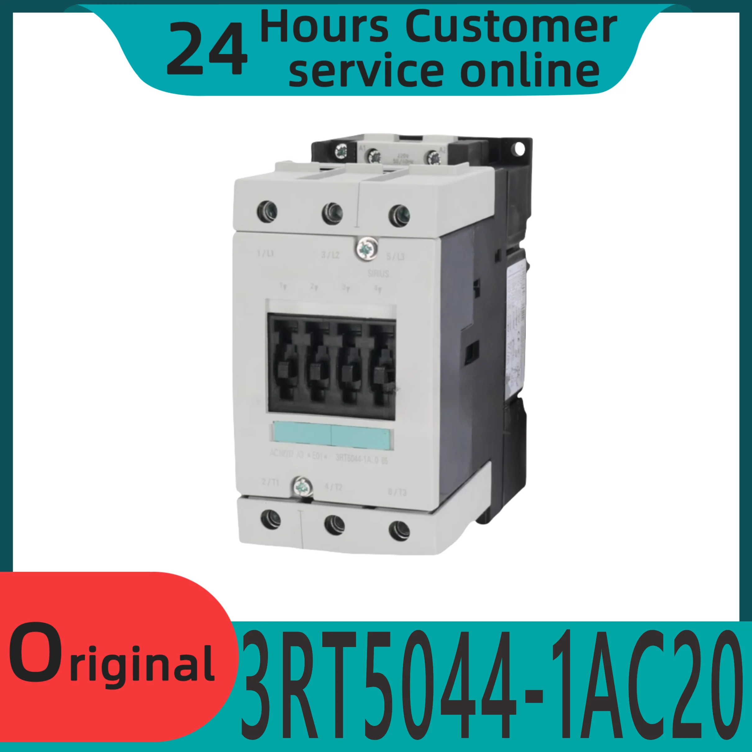 

Новый оригинальный контактор переменного тока 3RT5044-1AC20 3RT5044-1AG00 36 В