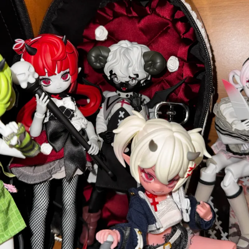 

Кукла Cooze Genuine 1/8 BJD из серии «Рога дьявола», подвижная, в слепой коробке, креативная, изысканная, с шарнирами, загадочная игрушка для девочек, персонализированный подарок