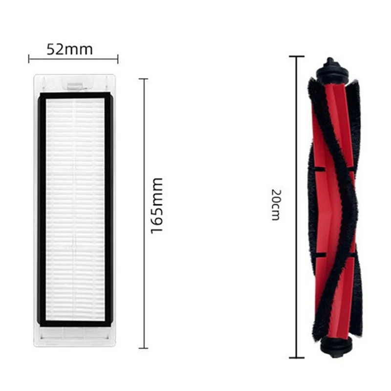 Kit de herramientas de limpieza del hogar, accesorios de Robot aspirador, cepillo principal, filtro, adecuado para Roborock Q5