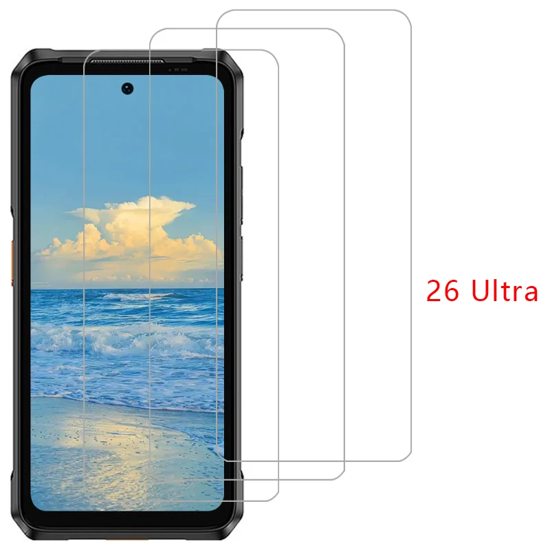 protective tempered glass for ulefone armor 26 ultra screen protector on armor26 26ultra armor26ultra 5g phone film glas 9h
