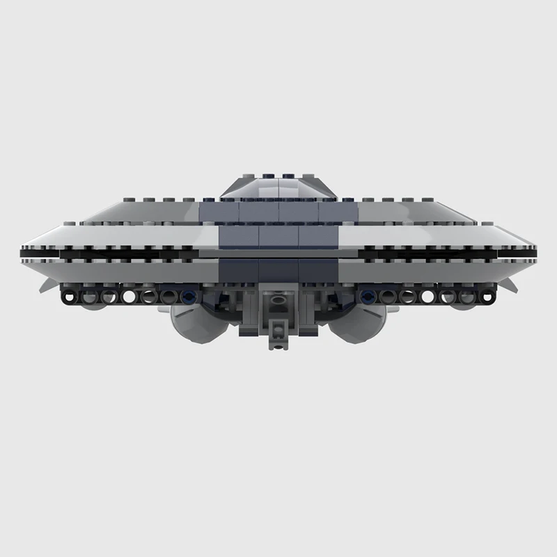 SF映画宇宙輸送シリーズMOC- 198008   HTP 機械化突撃フライヤーモデルビルディングブロック組み立てられた子供のおもちゃレンガ