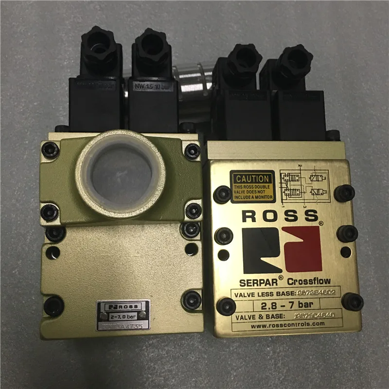 

ROSS Punch press clutch solenoid valve J3573B4602 J3573B4640 J3573A4735 J3573C4883 110V J3573B4893