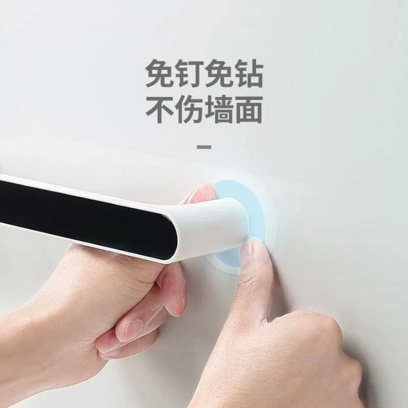 Toilet Shelf Simple Towel Rack No Punching Bathroom Toilet Towel Rack Towel Bar Storage Shelf