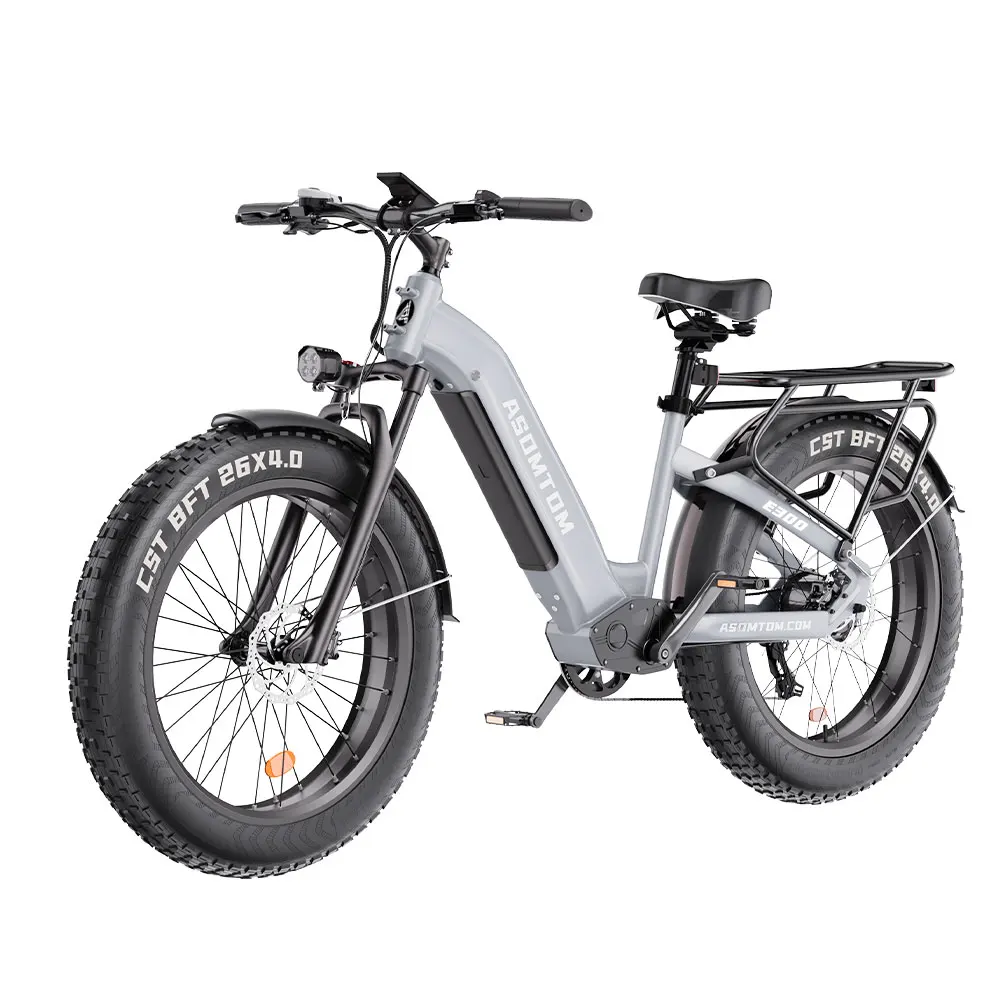 E300 E-BIKE High Speed 48V 750W 26inch 4.0 tyre All Terrain Beach Snow Fat Tire Mountain Dirt Electric Bike for Adult