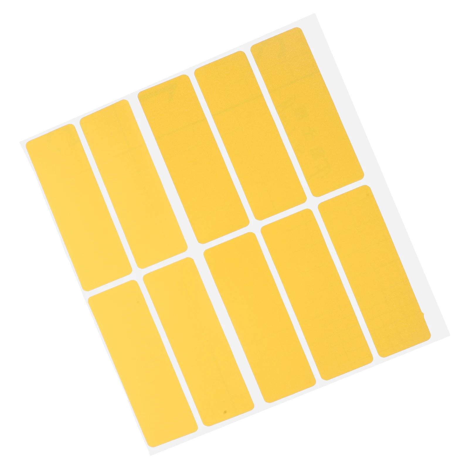 

10pcs Location Pvc Adhesive For Office Marking Desktop Organization Marking Label Stickers Self-Adhesive Locator