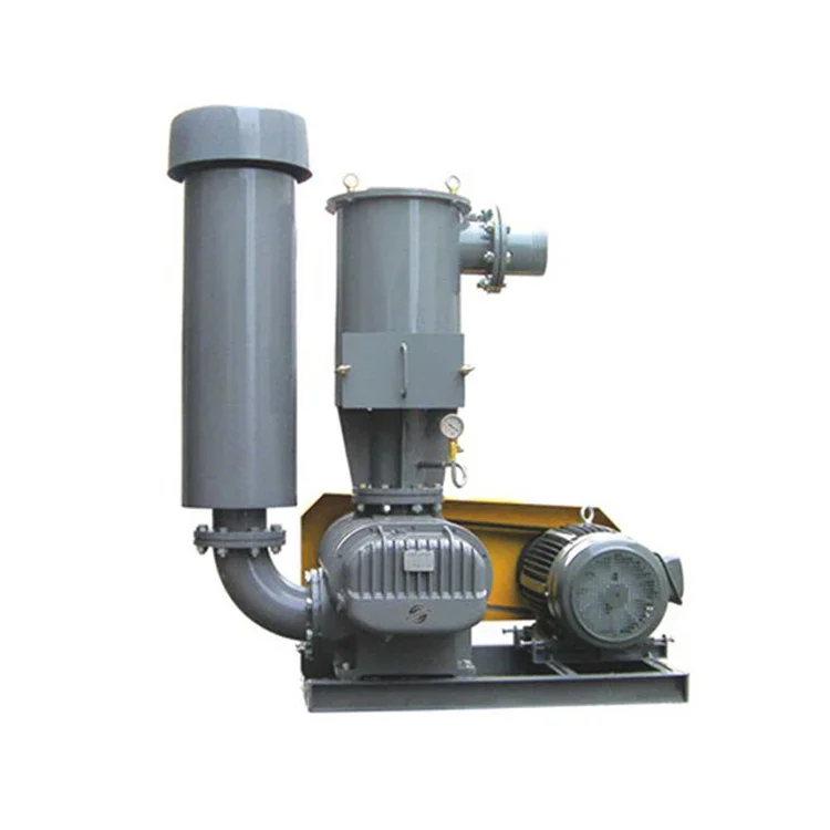 Wastewater Aeration Treatment Roots Rotary Lobe Blower in Effluent Processing Plant