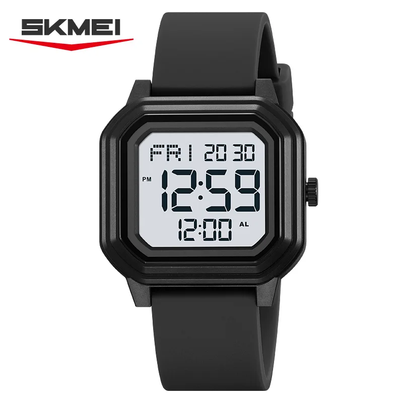 SKMEI 2558 Fashion Sports Men's Electronic Watch Multifunctional Countdown Digital Watch Student Luxury Clock Relógios Masculino