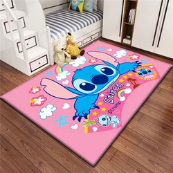 CAN o & Stitch Tapis pour enfants, tapis pour chambre d'enfant, salon, sol, virus, polymères de cuisine, décoration de chambre, tapis d'extérieur