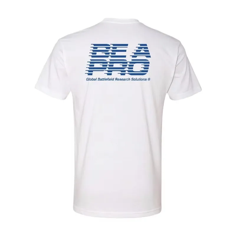2026 New  Be A Pro Tactical Oversized Unisex Streetwear T Shirt Family Matching Glitch Text Tactical Back Print Short Sleeve Tee