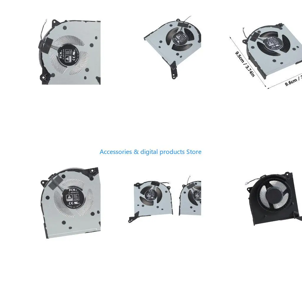 77JD 4Pin DC10V radiateur pour ordinateur portable GPU ventilateur refroidissement pour R9000K Y9000K légion 7-16ACHg6 82N6