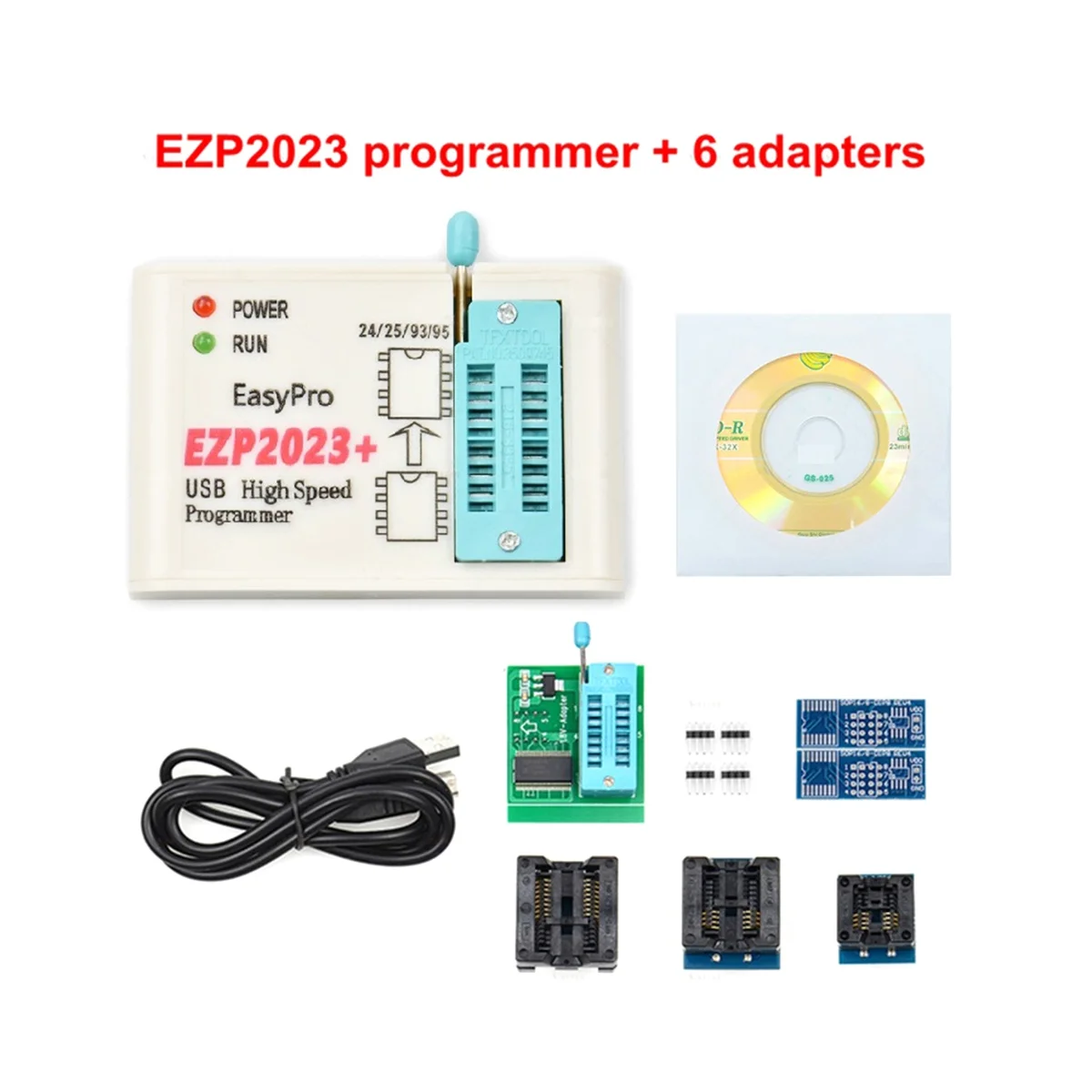 A57G-EZP2023 ความเร็วสูง USB SPI FLASH Programmer EZP2023 Compiler สนับสนุน 24/25/93/95 EEPROM 25 แฟลช Bios ชิป