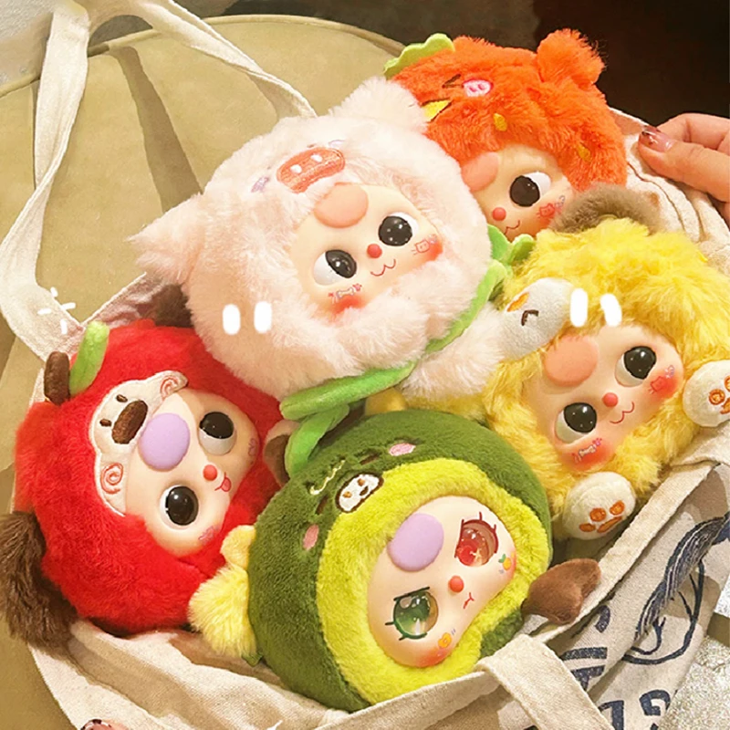 In Stock Baby Three Really Spoils You Series Vinyl Plush Pendant Blind Box Magical Box Kids Holiday Gifts