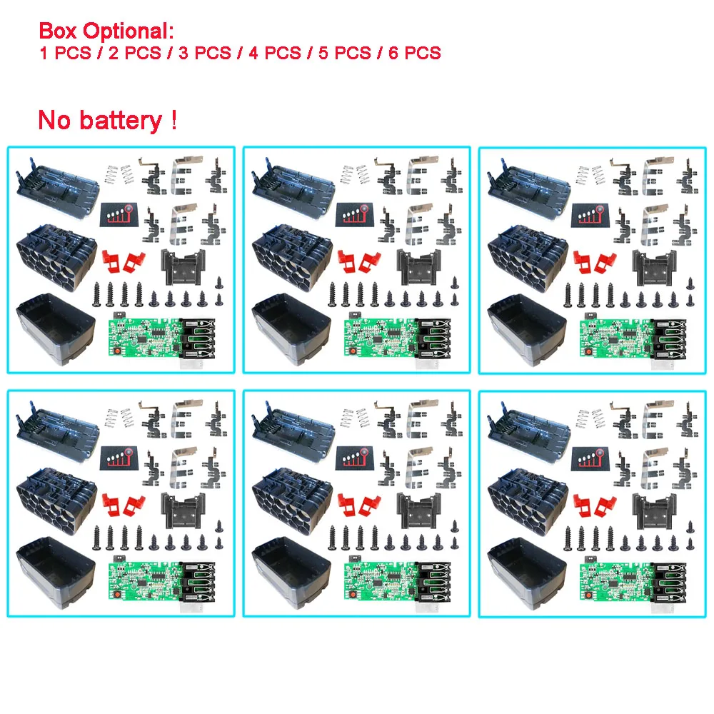 M18 Li-ion Battery Plastic Case PCB Charging Protection Circuit Board Shell Box For Milwaukee 18V 9.0Ah Housings Lithium Battery