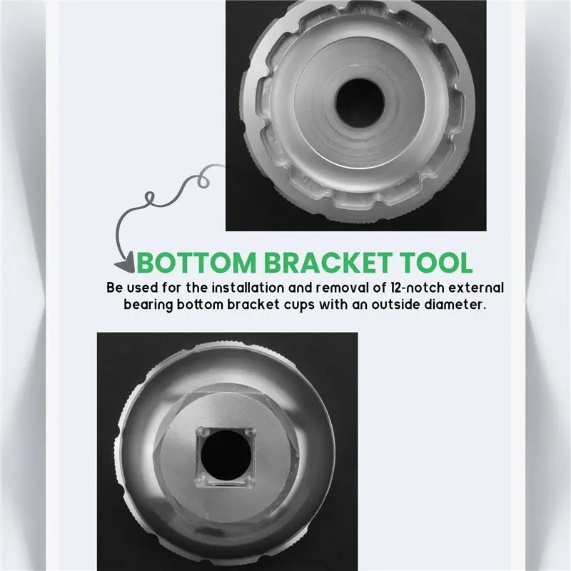A3#(Upgraded) 390F  Aluminum Bicycle Bottom Bracket Repair Tool for Dub Bsa30 Rotor