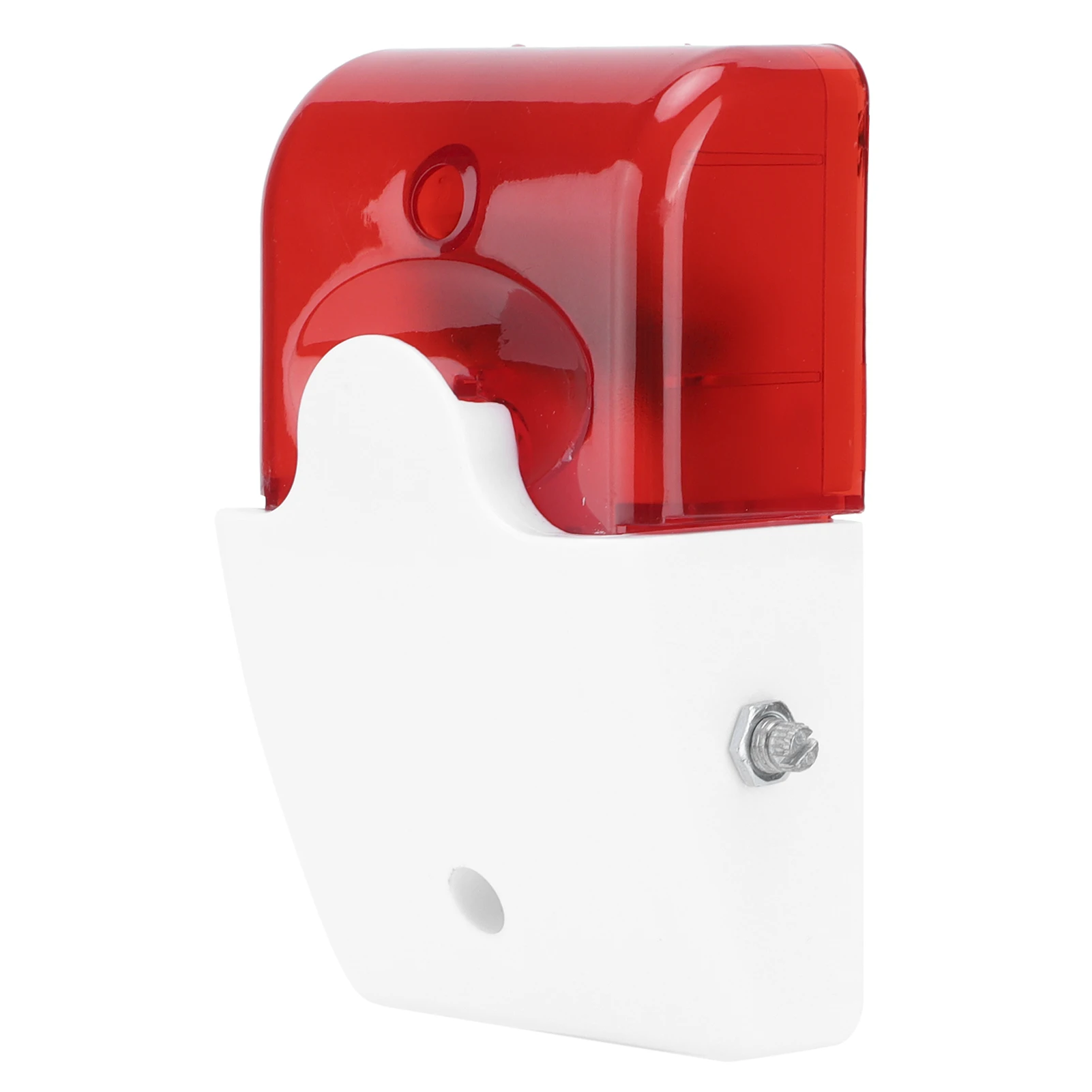 ضوء الصوت فلاش الطنان الصوت ضوء إنذار السلكية 12VDC حجم قابل للتعديل القرن لمباني المكاتب الفنادق