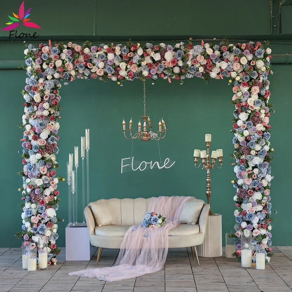 Luxury Handmade Artificial Flowers Arrangement Wedding Event Decoration High-end Backdrop Sztuczne Kwiaty Flowers Decor HY2550