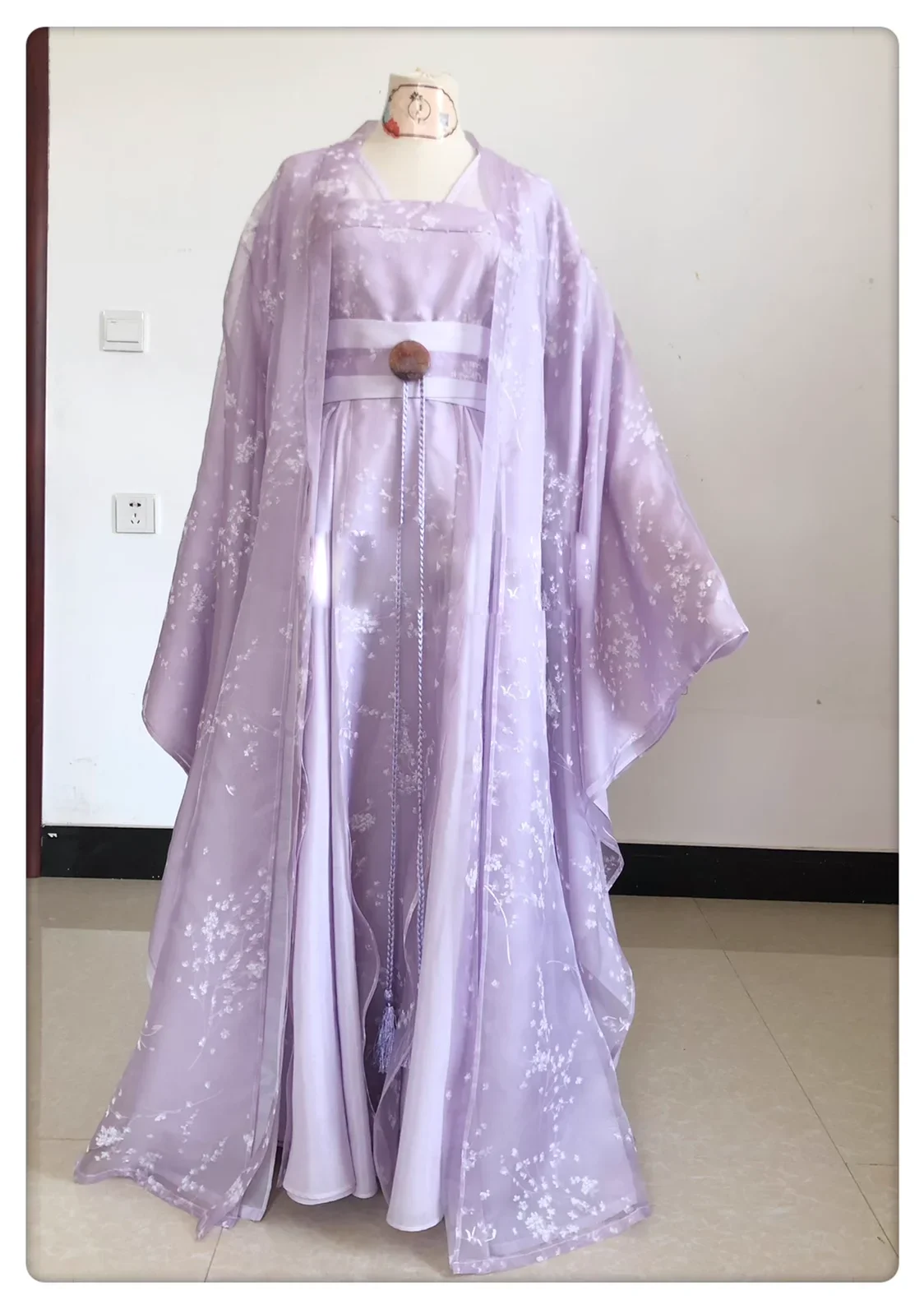 Hot Drama Yun Zhi Yu My Journey To You Actress Yu Shuxin Same Design Wei Jin Period Wide Sleeve Costume Stage Performance Hanfu