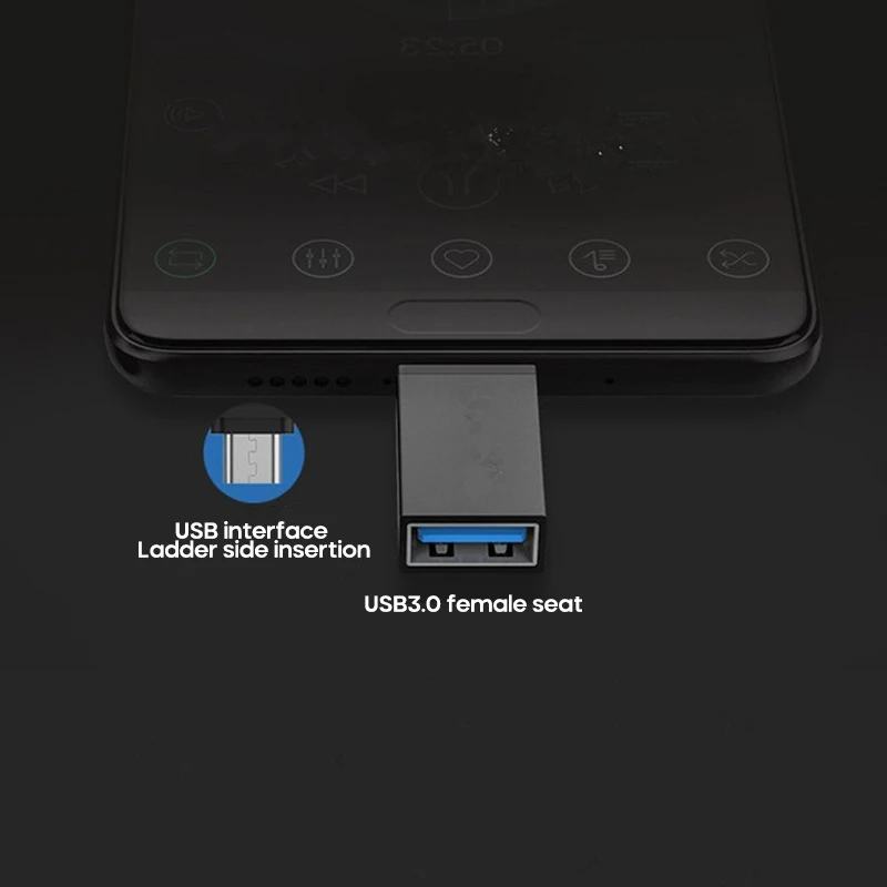 Порт Micro B к USB3.0 A Android OTG адаптер мобильный телефон планшетный ПК V8 к USB