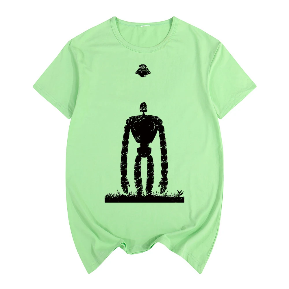 

Castle in the Sky Summer print T-shirt Cotton Men T shirt New women TEE