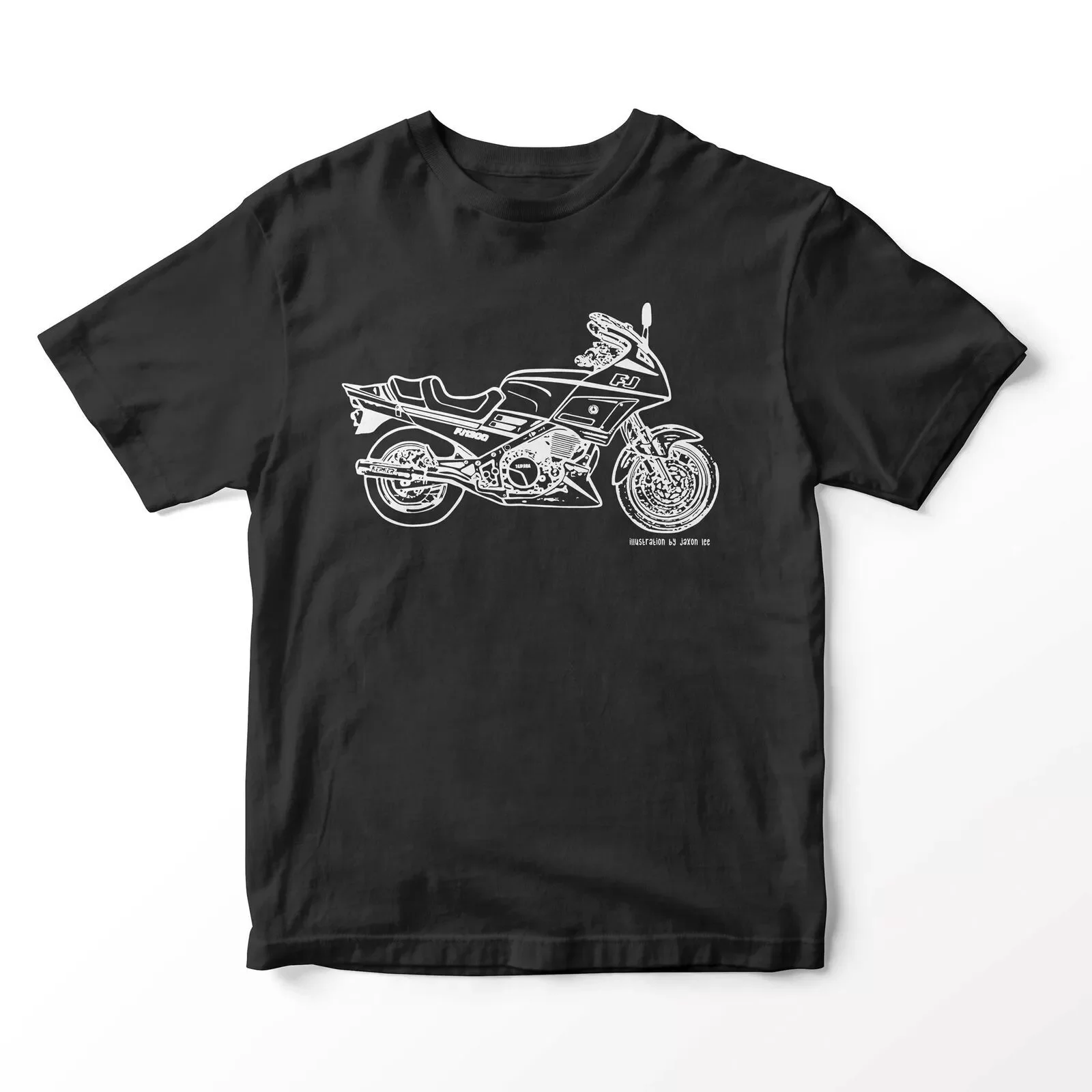 FJ1200 3CV camiseta entusiasta de la motocicleta verano 100% algodón camiseta fresca S-3XL