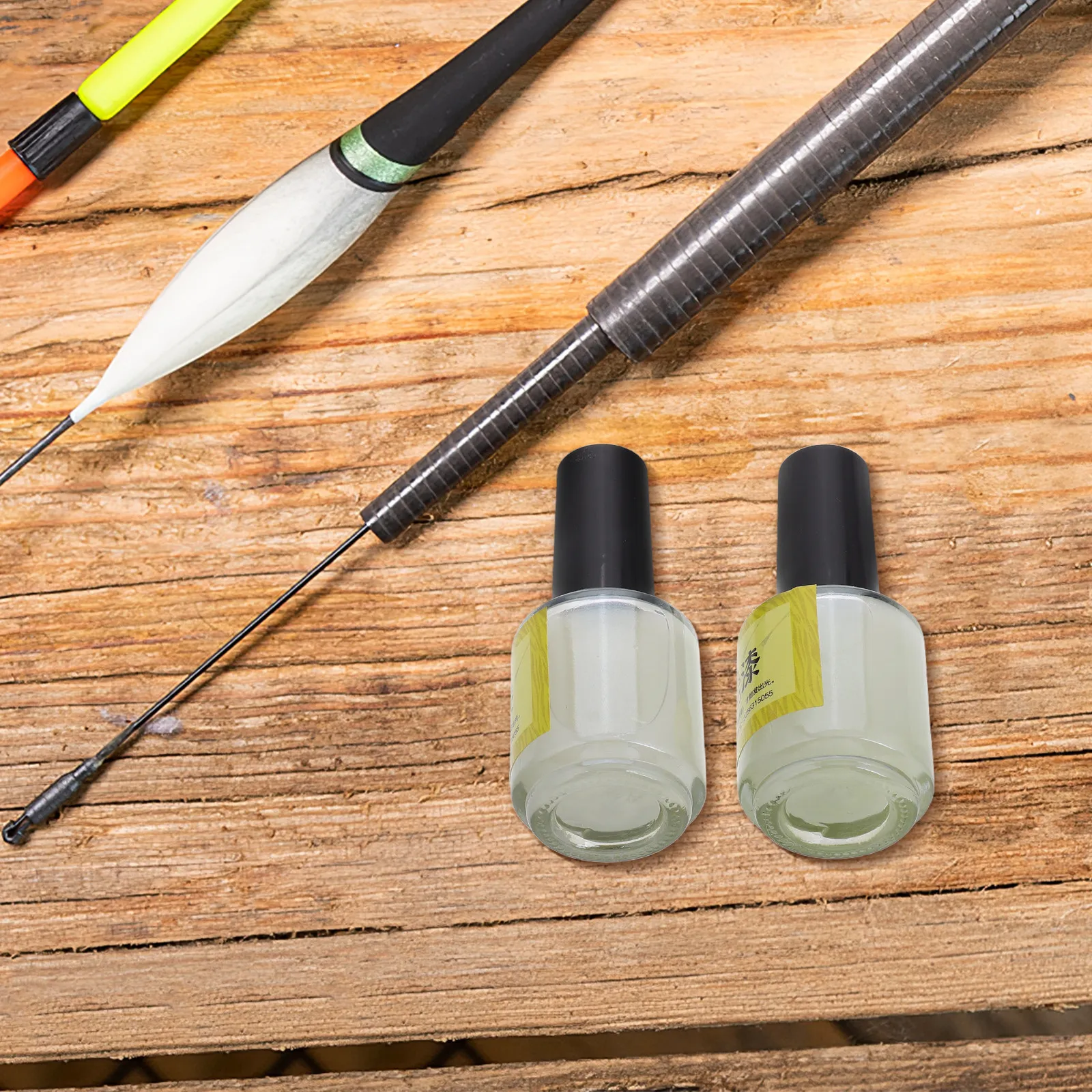 2Pcs Neon Glow in The Dark Paint Fluorescent Pigments for Canvas Fabric Shoes Indoor Outdoor Decoration Luminous Pigment