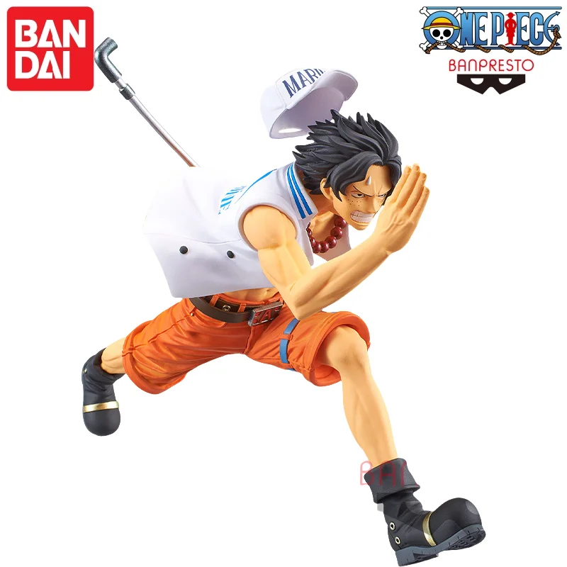متوفر في المخزون بانداي بانبريستو الأصلي قطعة واحدة Mf Ace المجلد 1 سابو المجلد 2 لوفي المجلد 3 جارب المجلد 4 نموذج دمية العلامة التجارية الجديدة محاصر