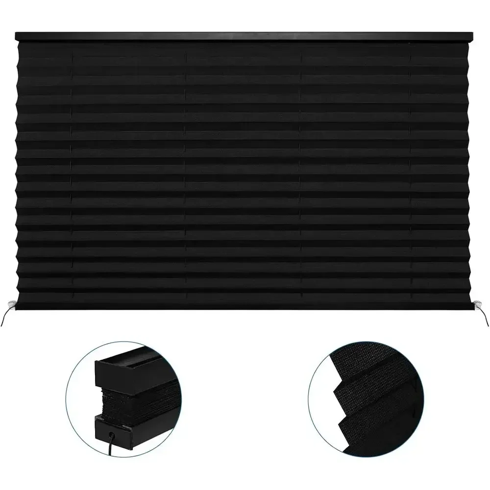 RV Blinds Shades for Camper Window,RV Shades Pleated Camper Blinds for Travel Trailer Motor Coach Motorhome Window-50 W x 32
