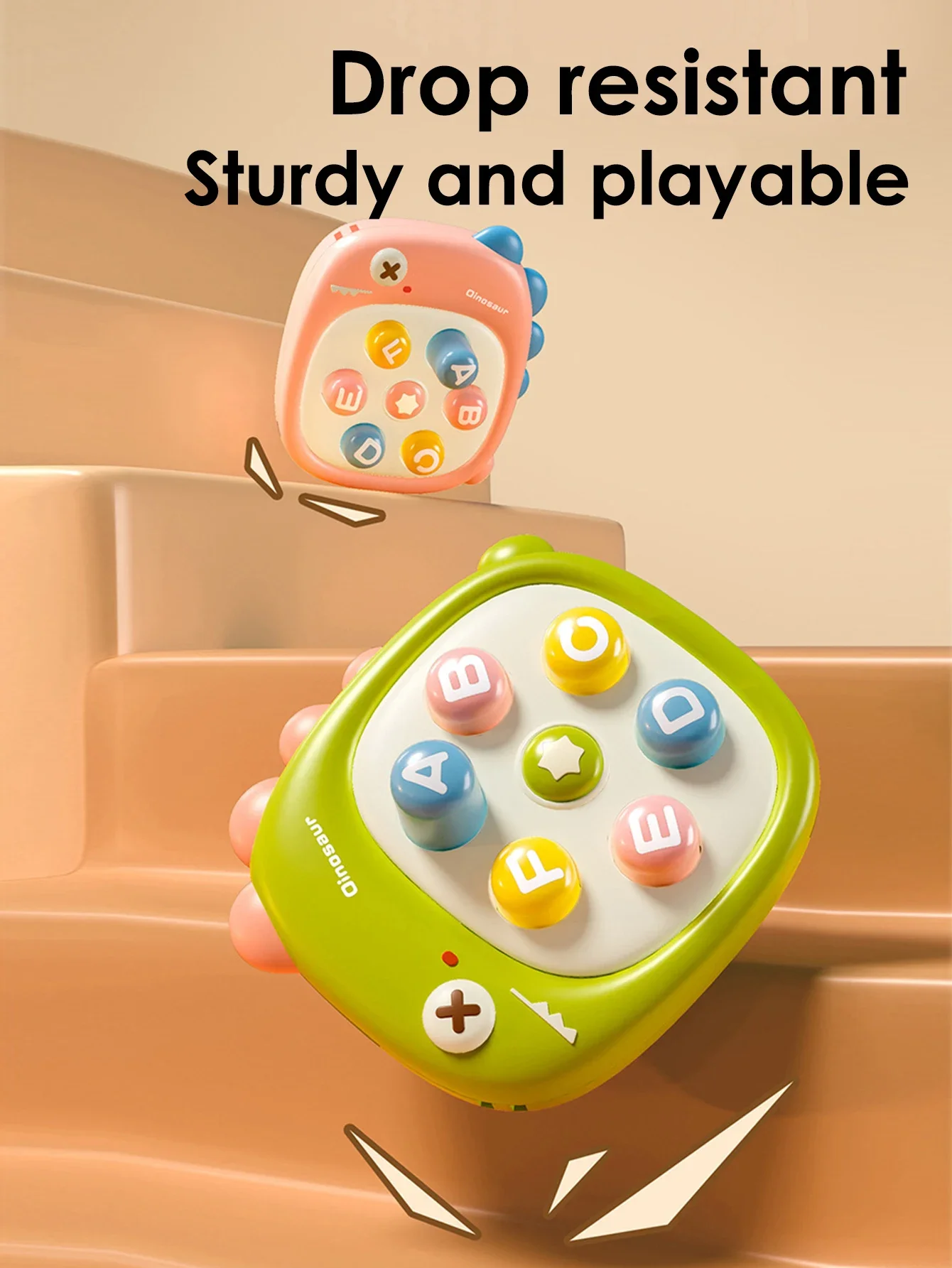 1PCS Mini Whack-a-Mole Hand-eye Coordination Educational Toy Random Color Children's Pinch Finger Decompression Toy Best Gift