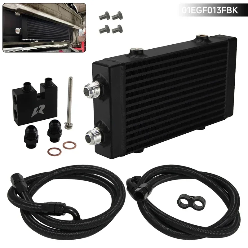 Small/Medium/Large Size Dual Pass Bar & Plate Oil Cooler Kit For BMW 3 Series 335i E90 E92 E93 2006-2010