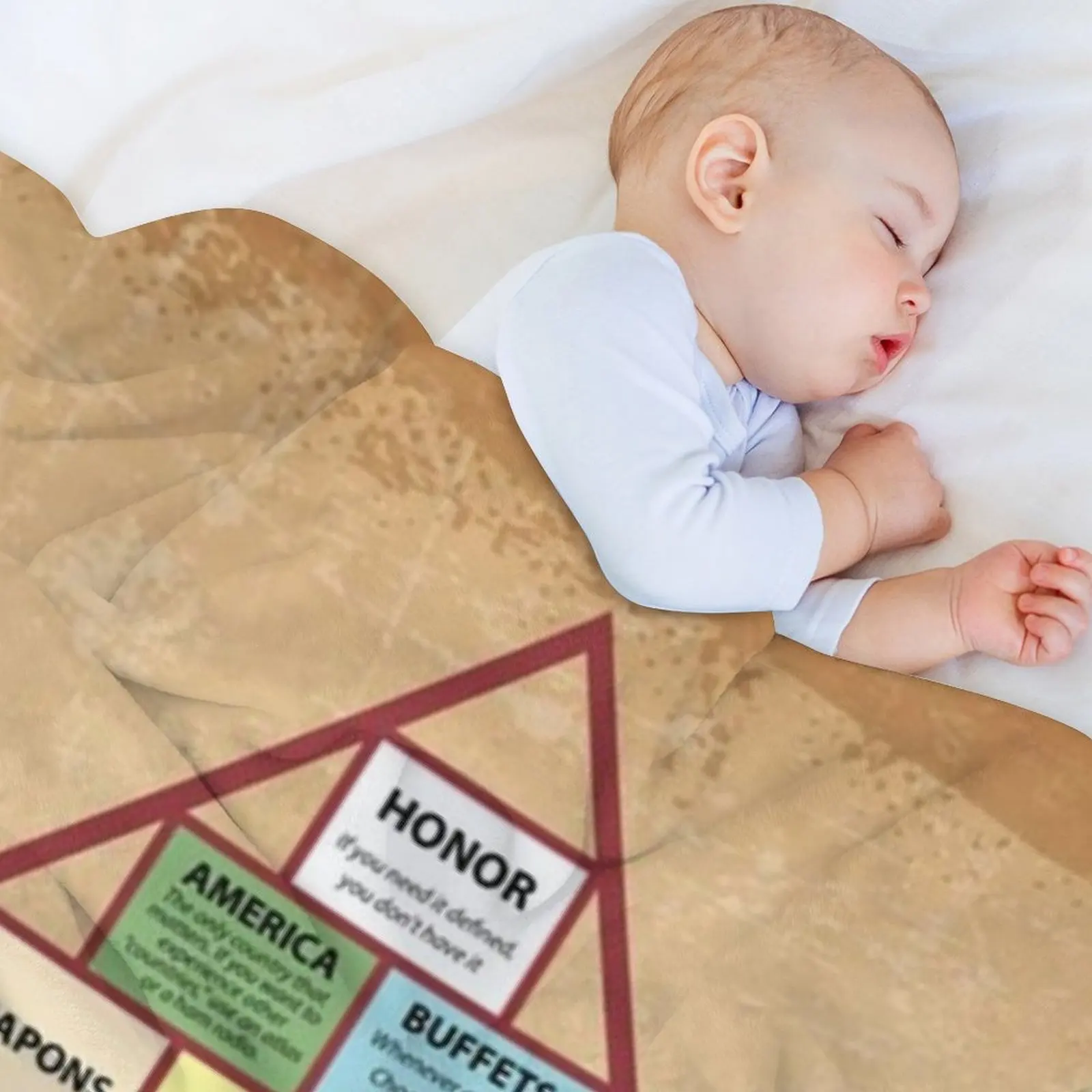 بطانية سوانسون هرم العظمة، سرير المعزي، بطانيات قطيفة ثقيلة