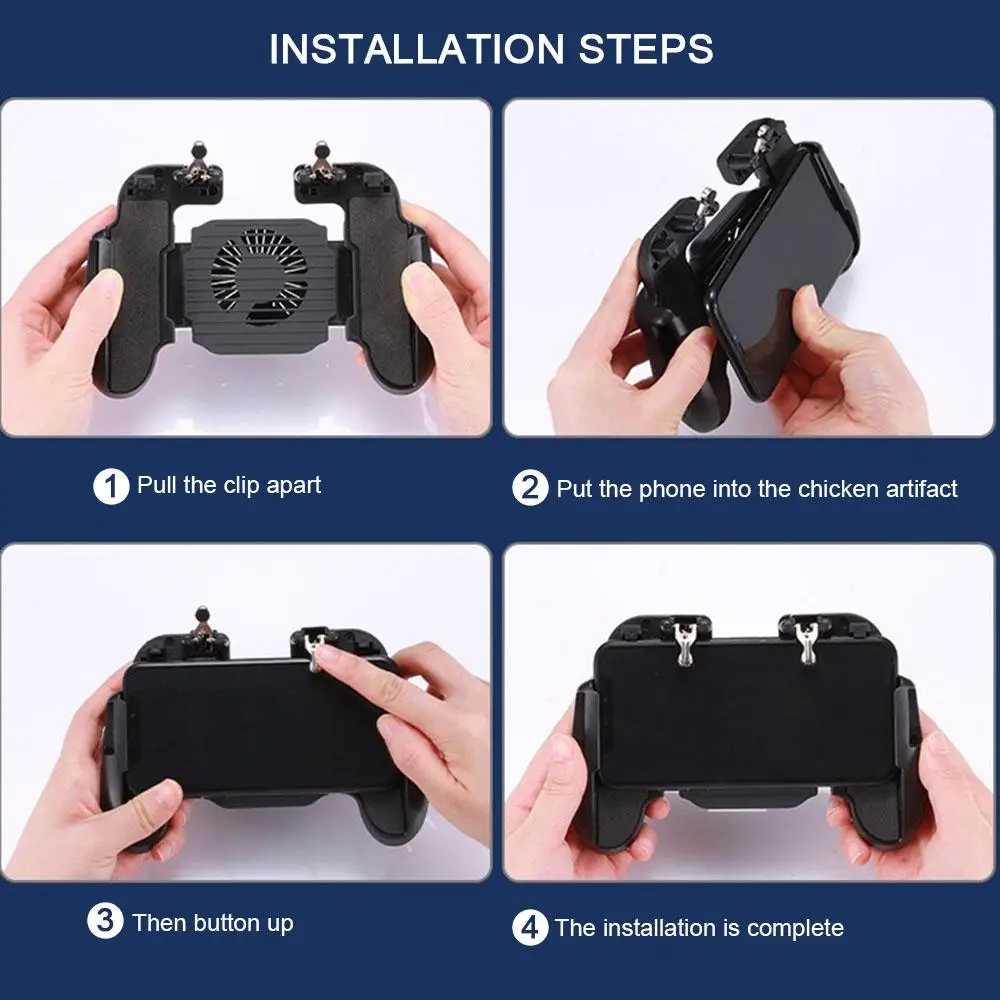 Universal L1R1 Gaming Joystick Gamepad Trigger For Pubg Mobile Fire Button Shooter Mobile Phone PUBG Game Controller