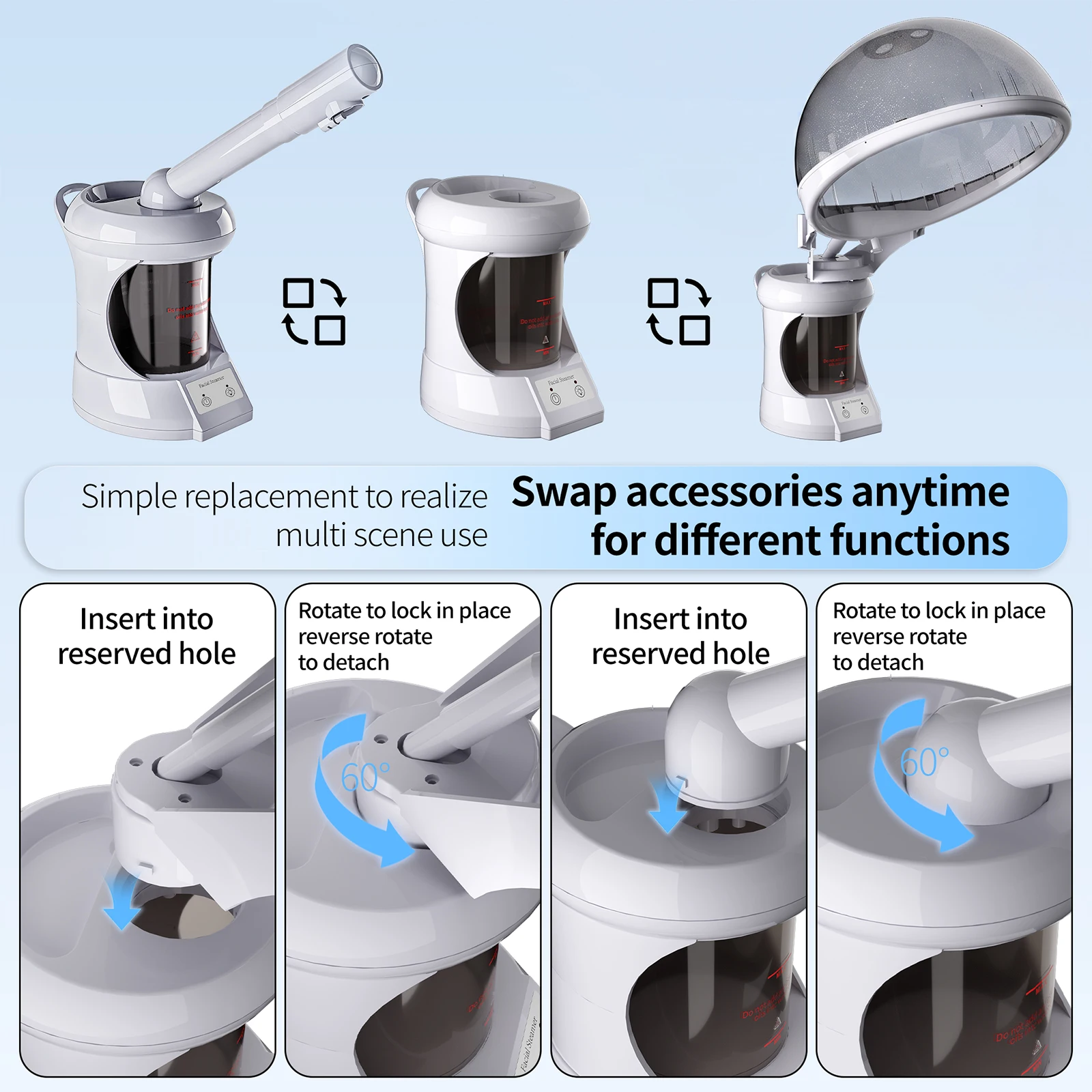 Parownica do twarzy i włosów 2 – Facial Steamer Nano recenzja i cena