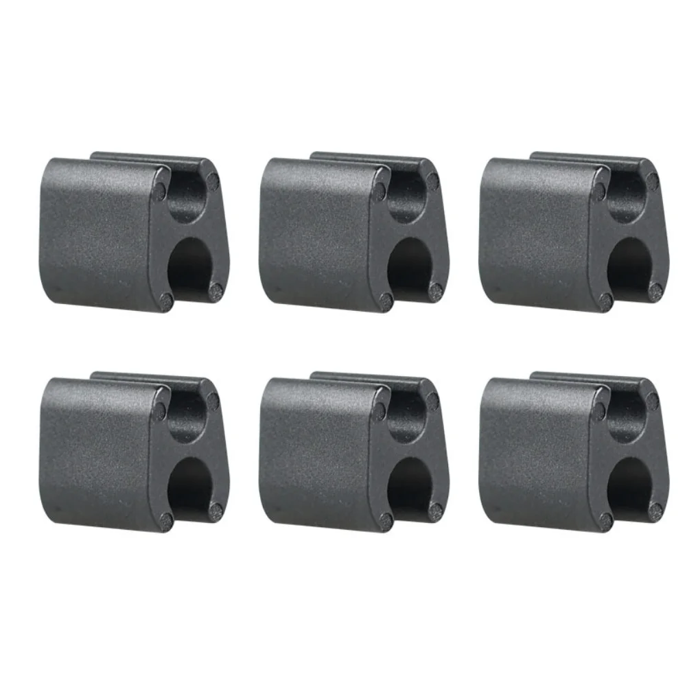 AliExpress NONE 6-Pack Bike Cable Management Clips Nylon Brake And Shift Wire Harness Fixtures For Tidy Routing 14x8x3cm Black