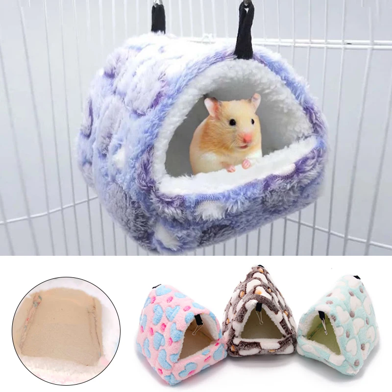 Rodent Hammock Guinea Pig Bed Hamster Bed Rodents Ferret Hammock Chinchilla House Pet Guinea Pig Goods Guinea Pig Accessories