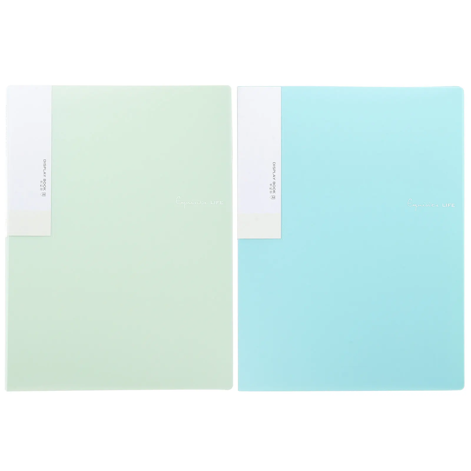 

2Pcs Household Music Binders Durable High-Grade Plastic Patterns Piano Keys Music Note Organizer for Students Office Workers