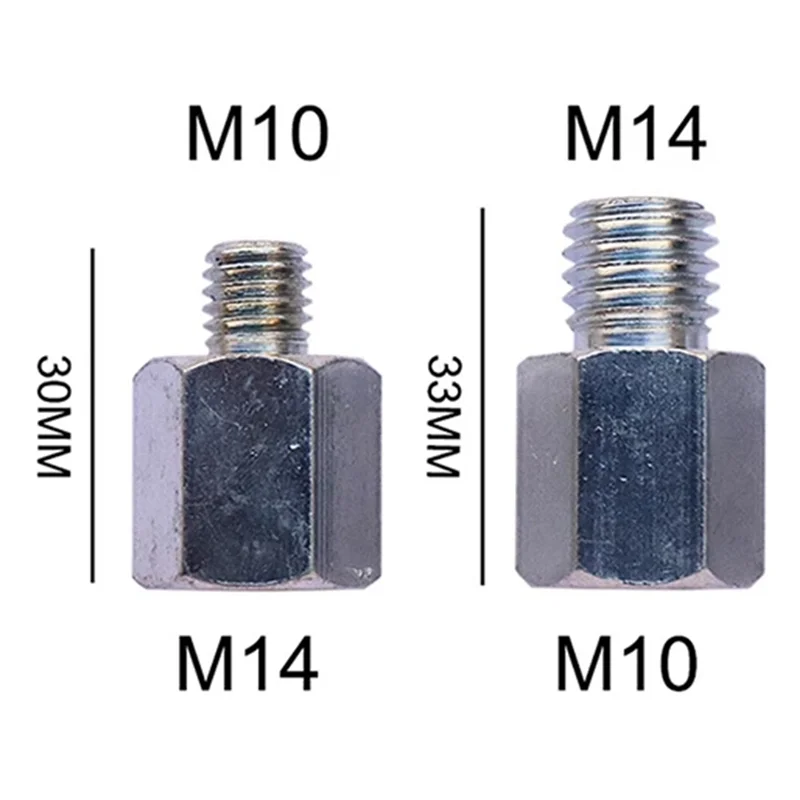 อะแดปเตอร์สำหรับ M10 M14บิตแกนเพชรที่แตกต่างกันดอกสว่านเครื่องตัดสำหรับลูกหมู