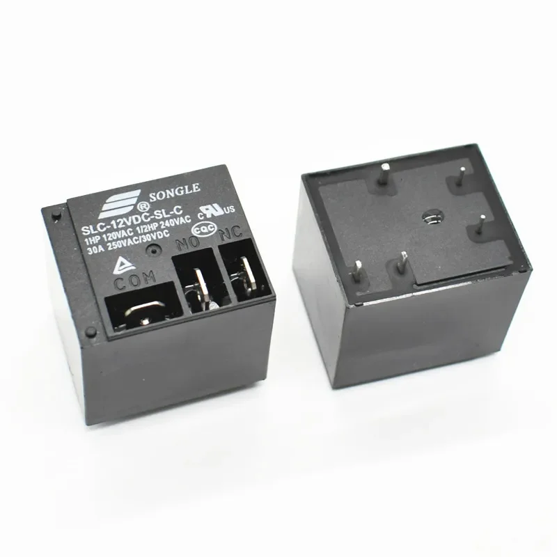 Power Relays SLC-12VDC-SL-C 12V 30A T91 HF2100 A set of conversions 5PIN