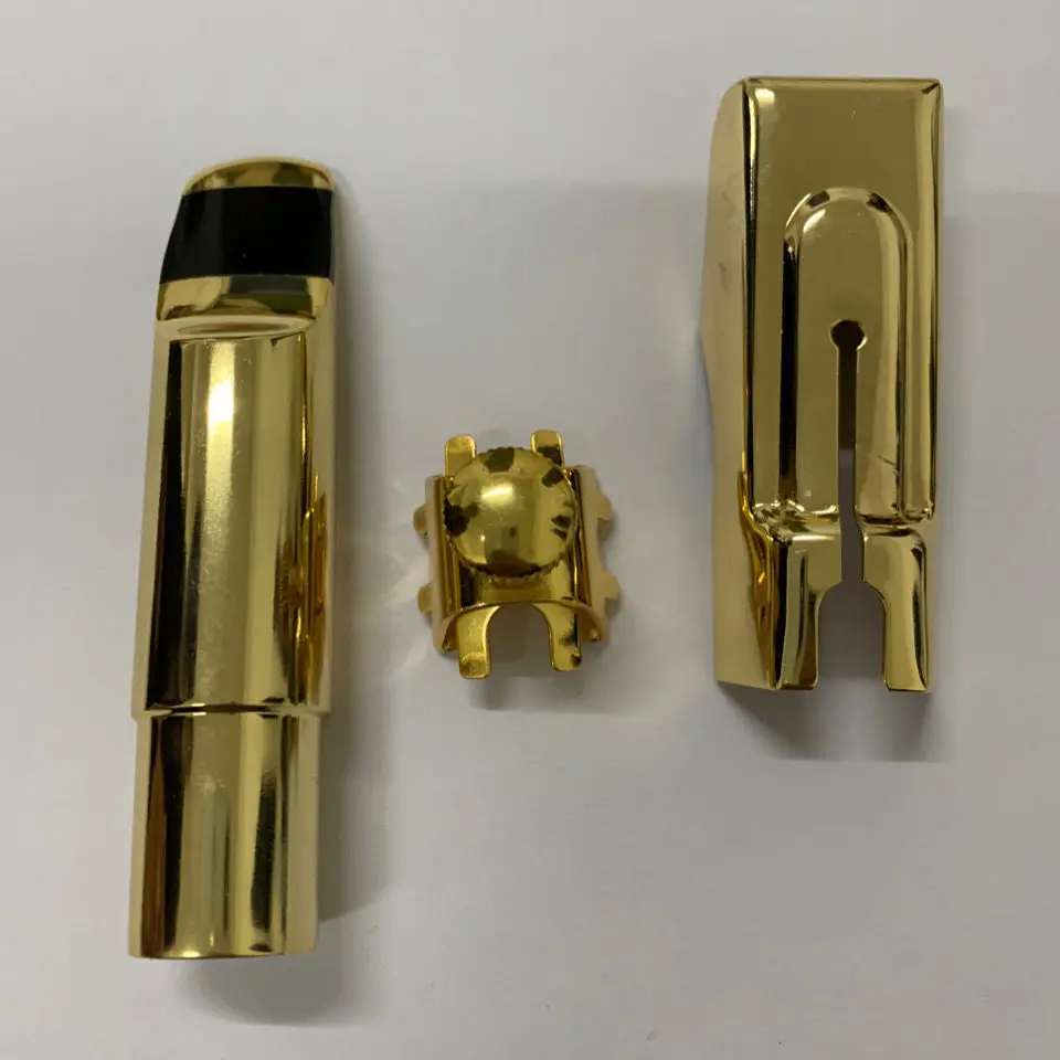

High Quality Professional Alto Saxophone Metal Mouthpiece Gold #5-9 2023new-