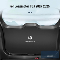 For Leapmotor T03 2024 2025 Car Trunk Tailgate Protective Pad Tailgate Anti-collision Interior Protection Sticker